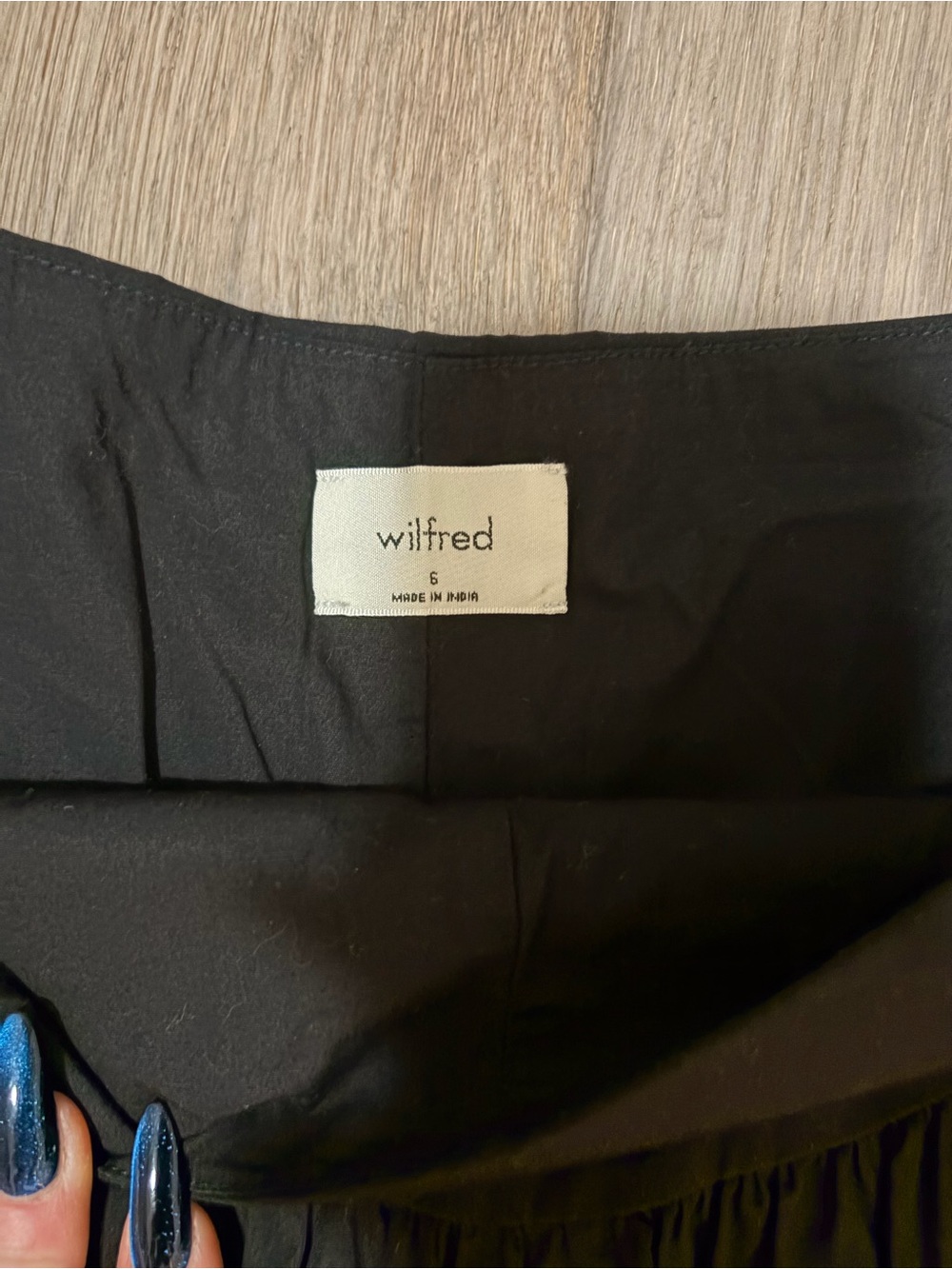 Wilfred Black Flared Skort - Picture 3 of 3